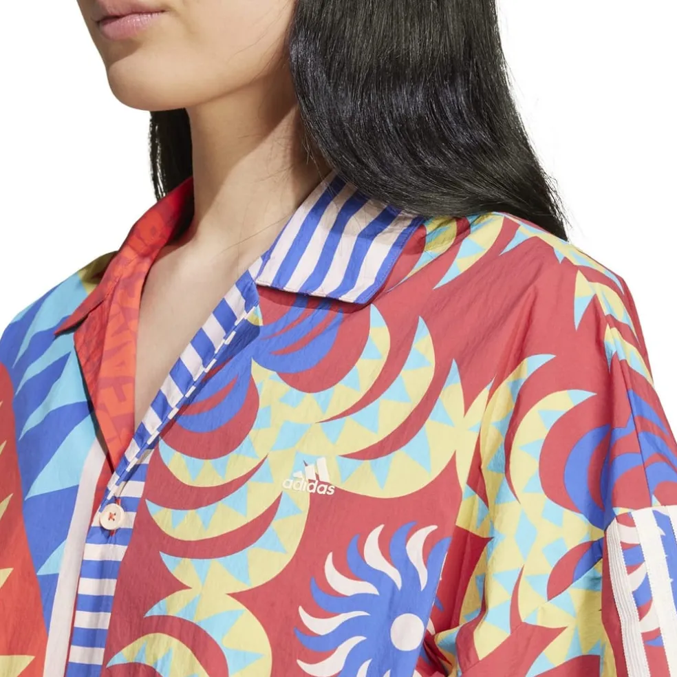 adidas W Farm Top in Blue