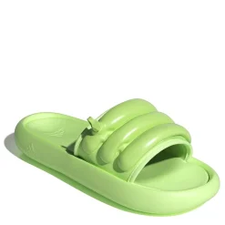 adidas Womens Adilette Zplaash Slider Slippers in Green