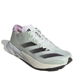 adidas Womens Adizero Adios 8 Running Shoes in Grey