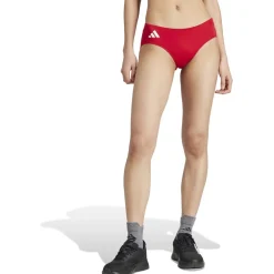 adidas Womens Adizero Running Briefs in Red