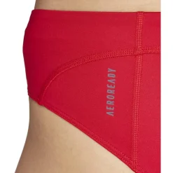 adidas Womens Adizero Running Briefs in Red