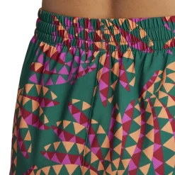 adidas Womens Adizero X Farm Running Shorts in Green