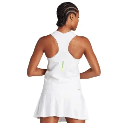 adidas Womens Aeroready Pro Tennis Dress in White