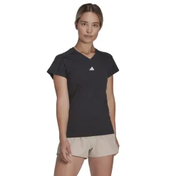 adidas Womens Aeroready Train Essentials T-Shirt in Black