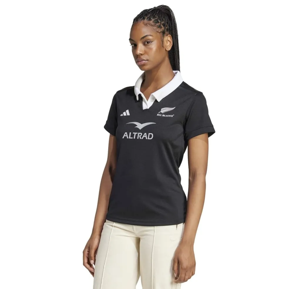 adidas Womens All Blacks Home Shirt 2024 in Black
