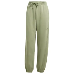 adidas Womens All Szn Fleece Loose Joggers in Green