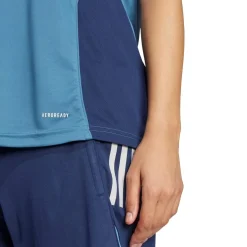 adidas Womens Arsenal Tiro 25 Competition Training Shirt in Blue