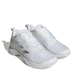 adidas Womens Avacourt Tennis Shoes in White