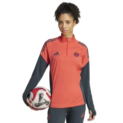 adidas Womens Bayern Munich Tiro 25 Competition Training Top 2025 2026 in Orange