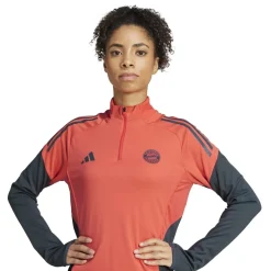 adidas Womens Bayern Munich Tiro 25 Competition Training Top 2025 2026 in Orange