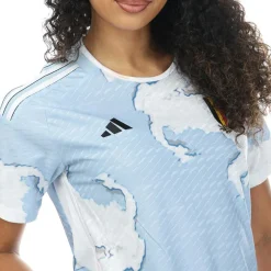 adidas Womens Belgium 2022/23 Away Shirt in sky