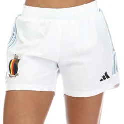 adidas Womens Belgium 2022/23 Away Shorts in White