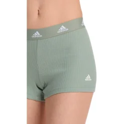 adidas Womens Boxer Shorts in Green