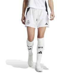 adidas Womens Dfb H Sho Au W2 Tracksuit Shorts in White