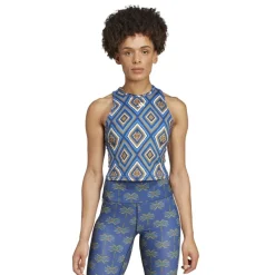 adidas Womens Farm Rio Training Tank Top in Blue