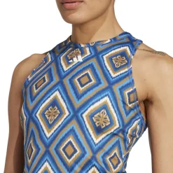 adidas Womens Farm Rio Training Tank Top in Blue