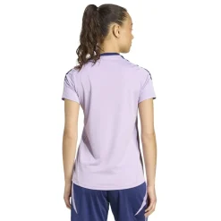 adidas Womens France Rugby Performance T-Shirt 2025 in Purple