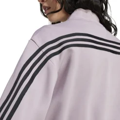 adidas Womens Future Icons 3 Stripes Bomber Jacket in Purple
