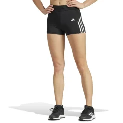 adidas Womens Hyglm 3inch Gym Shorts in Black
