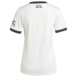 adidas Womens Manchester United Third Shirt 2024 2025 in White