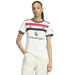 adidas Womens Manchester United Third Shirt 2024 2025 in White