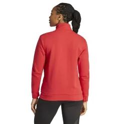 adidas Womens Mufc Anth Jacketw Tracksuit Top in Red