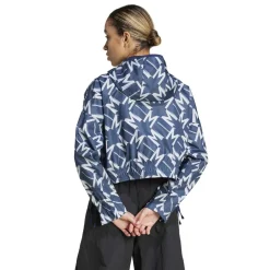 adidas Womens Mufc Wmn Wb Tracksuit Top in Purple