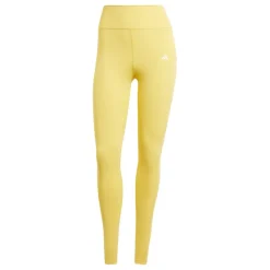 adidas Womens Opt St Hr 1 1 L Legging in Yellow