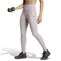 adidas Womens Optime Luxe 7 8 Leggings in Purple