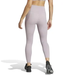 adidas Womens Optime Luxe 7 8 Leggings in Purple
