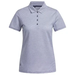 adidas Womens Ottoman Short Sleeve Polo Shirt in Blue