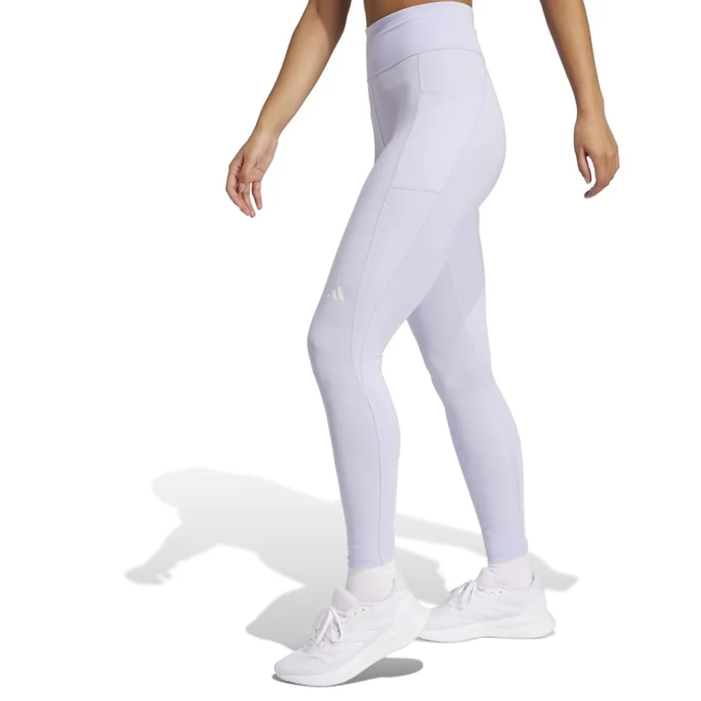 adidas Womens Own The Run 7 8 Length Running Tight in Purple