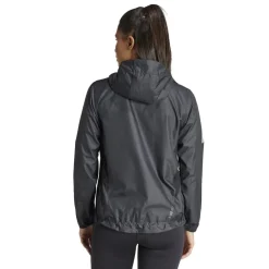 adidas Womens Own The Run Running Jacket in Black