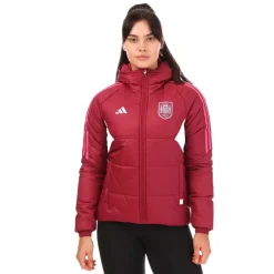 adidas Womens Spain Condivo 22 Winter Jacket in Red