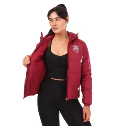 adidas Womens Spain Condivo 22 Winter Jacket in Red