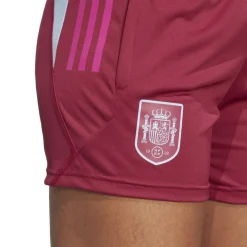 adidas Womens Spain Tiro 23 Training Shorts in Red