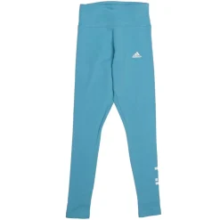 adidas Womens Sport Inspired High Waisted Leggings in Blue-White