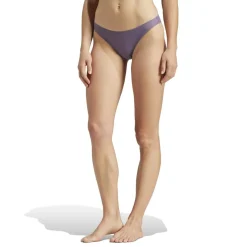 adidas Womens Sporty Bik Bt Bikini Bottom in Purple