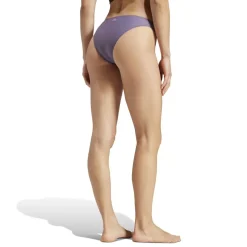 adidas Womens Sporty Bik Bt Bikini Bottom in Purple
