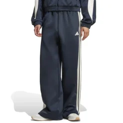 adidas Womens Stadium 3 Stripes Track Pant in Blue