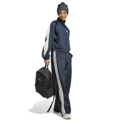 adidas Womens Stadium 3 Stripes Track Pant in Blue