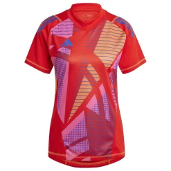 adidas Womens T24 P Gk Jersey W T-Shirt in Red