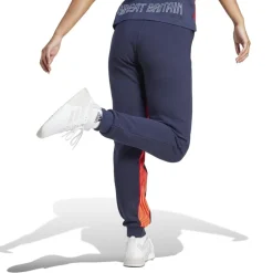 adidas Womens Team Gb Dance Cargo Joggers in Blue
