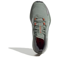 adidas Womens Terrex Agravic GorE-Tex Trail Running Shoes in Green