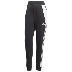 adidas Womens Tiro 24 Sweat Tracksuit Bottoms in Black