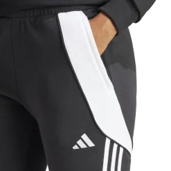 adidas Womens Tiro 24 Sweat Tracksuit Bottoms in Black