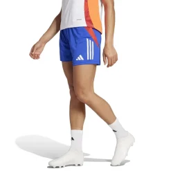 adidas Womens Tiro24 C Trousershow Football Shorts in Blue