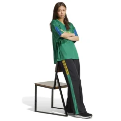 adidas Womens Tiro Nations Pack Wide Leg Pants in Black