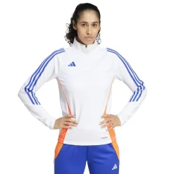 adidas Womens Tiro24 Trtopw Tracksuit Top in White