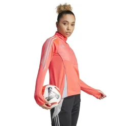 adidas Womens Tiro24 Wintopw Tracksuit Top in Red